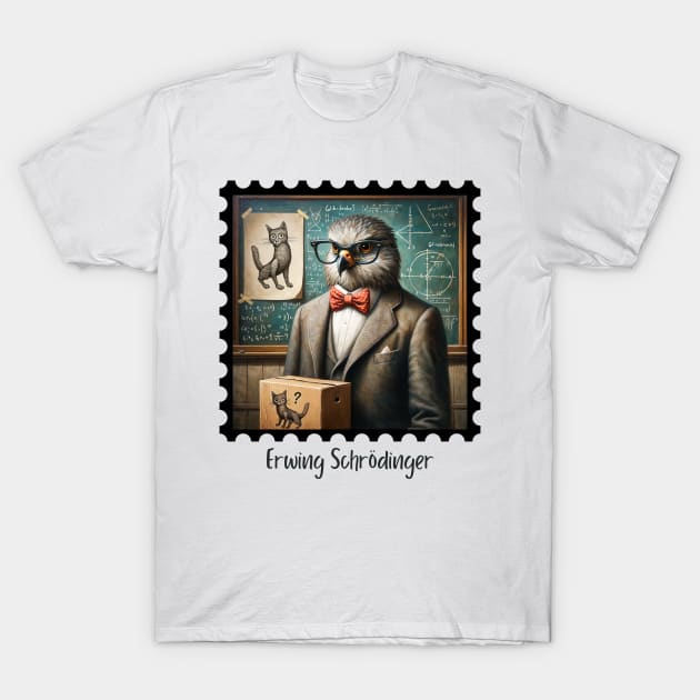 Erwing Schrödinger T-Shirt by EarthisticWear